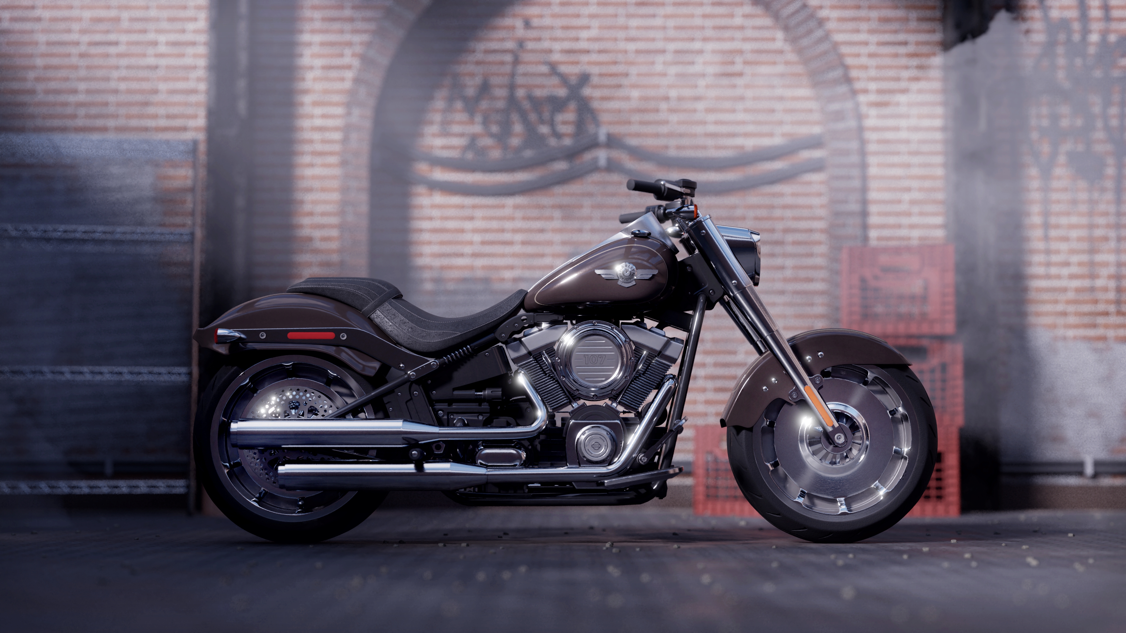 Harley Davidson Fatboy box39