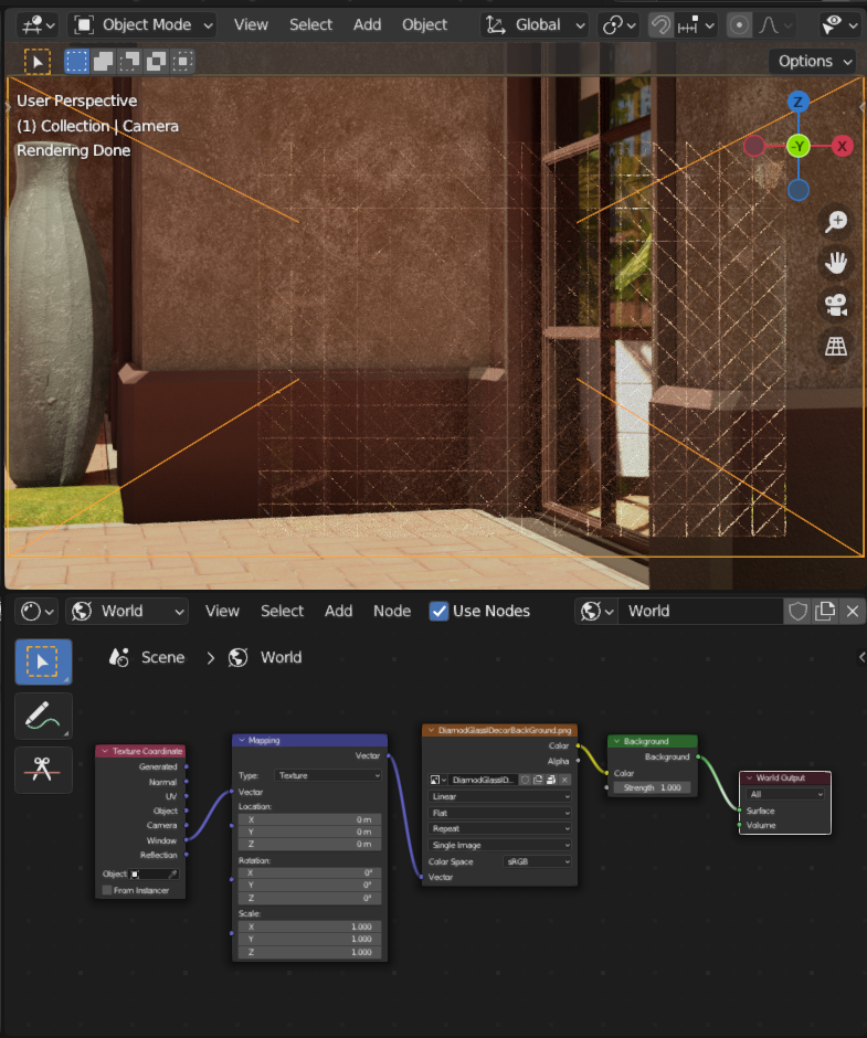 Can Blender natively (without third-party renderer) render diamond ...