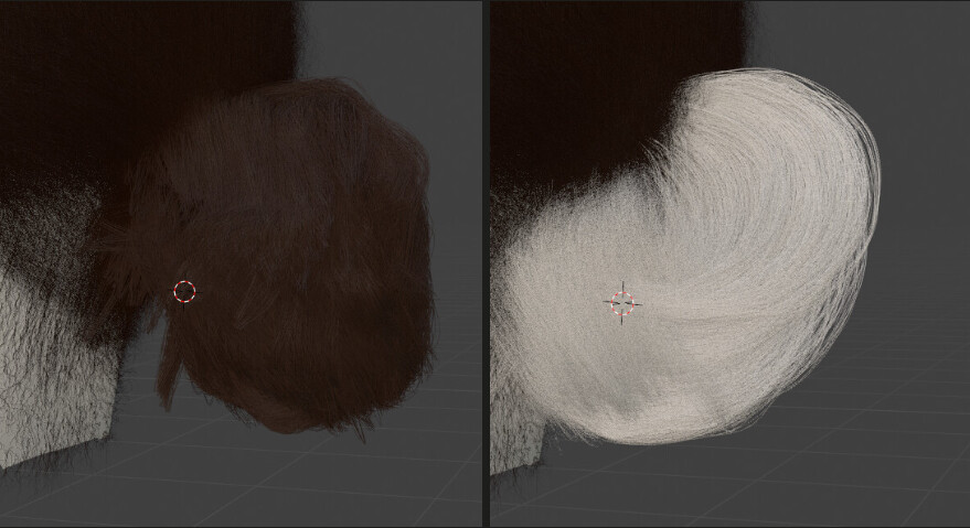Converting Hair Curves to Particle System turns out wrong on one set of ...