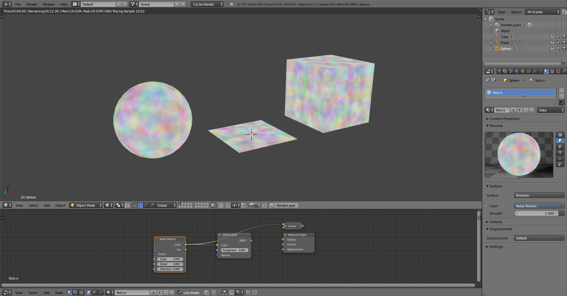 Noise texture node givong strange results - Materials and Textures ...
