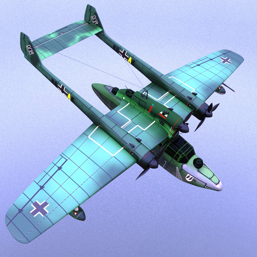 BV 138 Seaplane - Finished Projects - Blender Artists Community