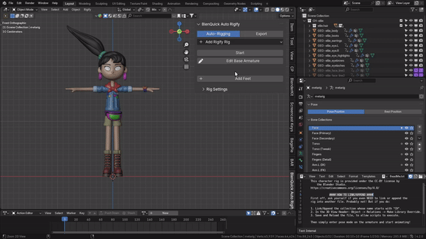 BlenQuick Auto Rigify, Quickly And Easily Rig Characters With Rigify ...