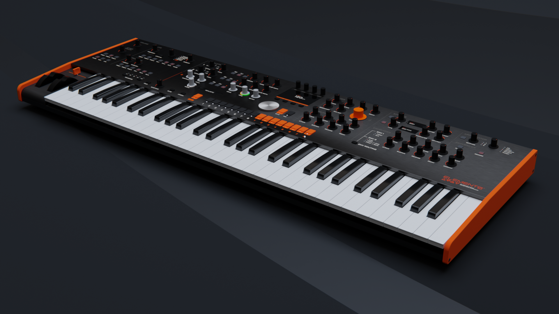 Synthesizer and Drum Computer - Finished Projects - Blender Artists ...