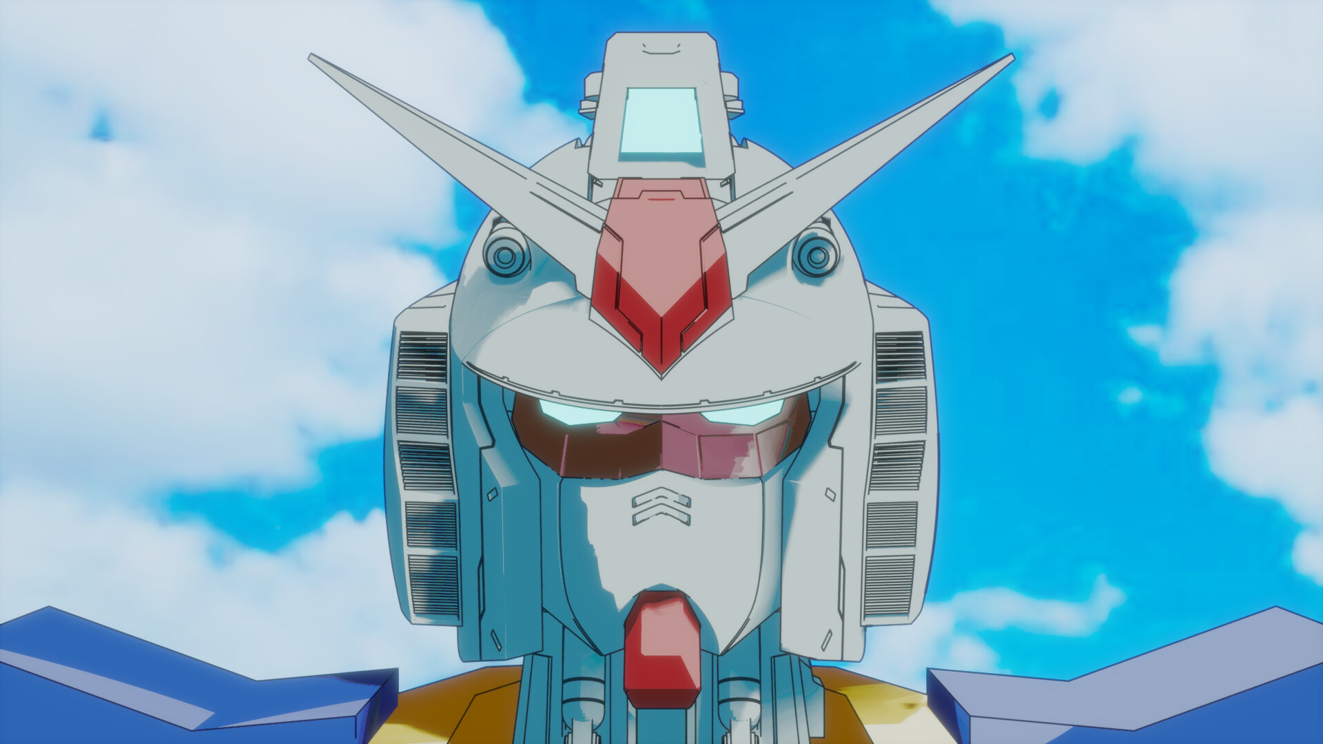 Shining Gundam Sticker Holographic Fanart Anime Gunpla - Etsy