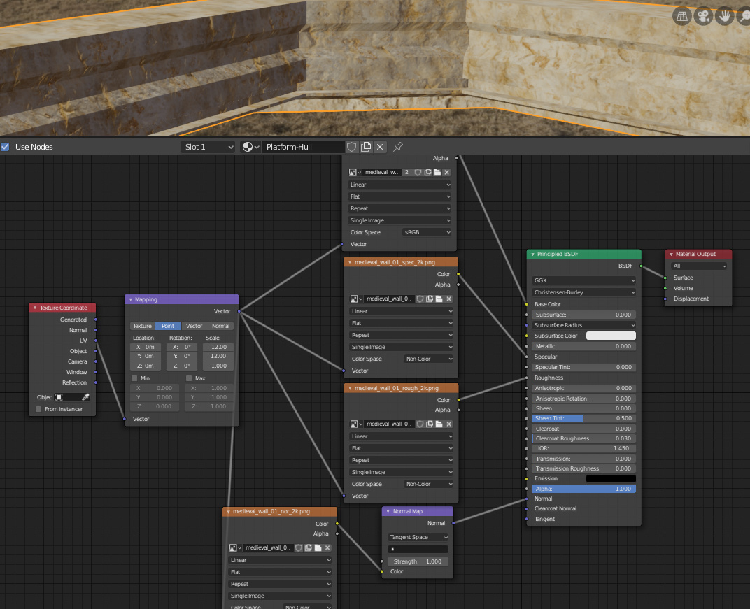 Image texture not correctly mapping to mesh in Eevee - Materials and ...