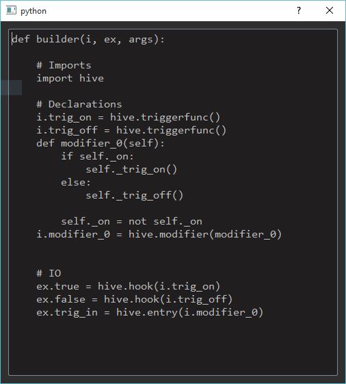 Development of HIVE - Game Engine Support and Discussion - Blender ...