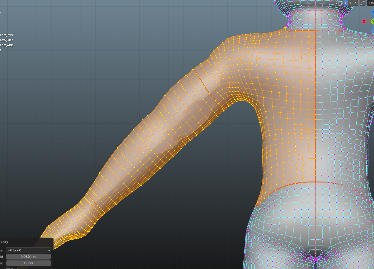 Snap to Symmetry not working - Modeling - Blender Artists Community