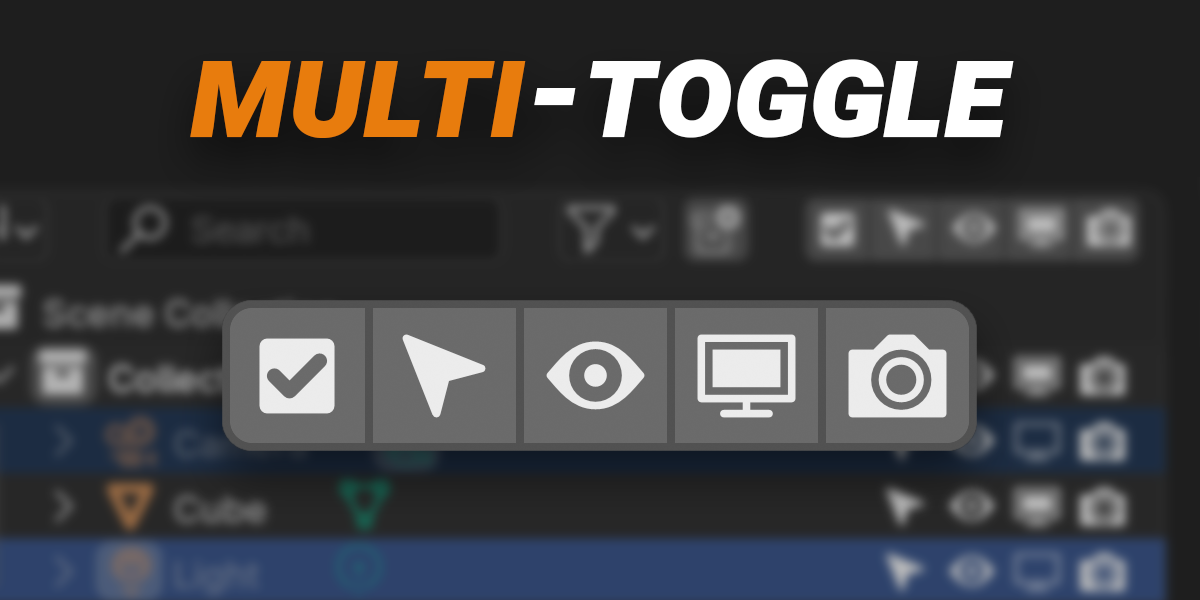 [Addon] Multi-Toggle ($) - manage multiple visibility and selection ...