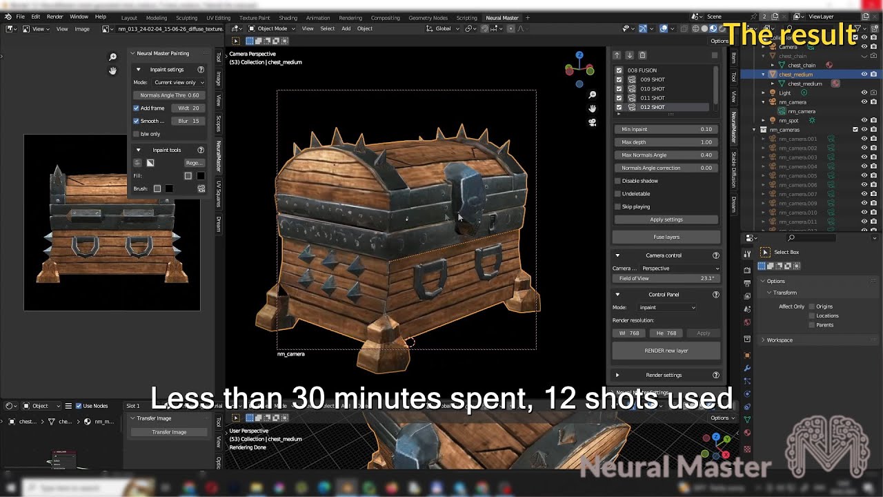 Neural Master AI Blender Addon based on Stable Diffusion - Released ...