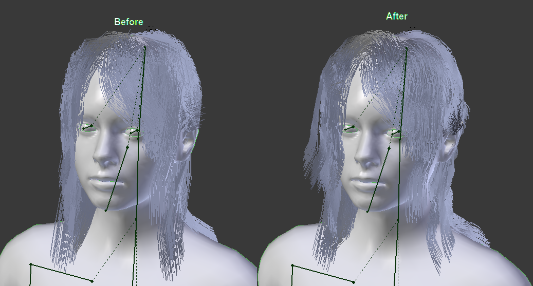 Hair problem driving me nuts - Particles and Physics Simulations ...