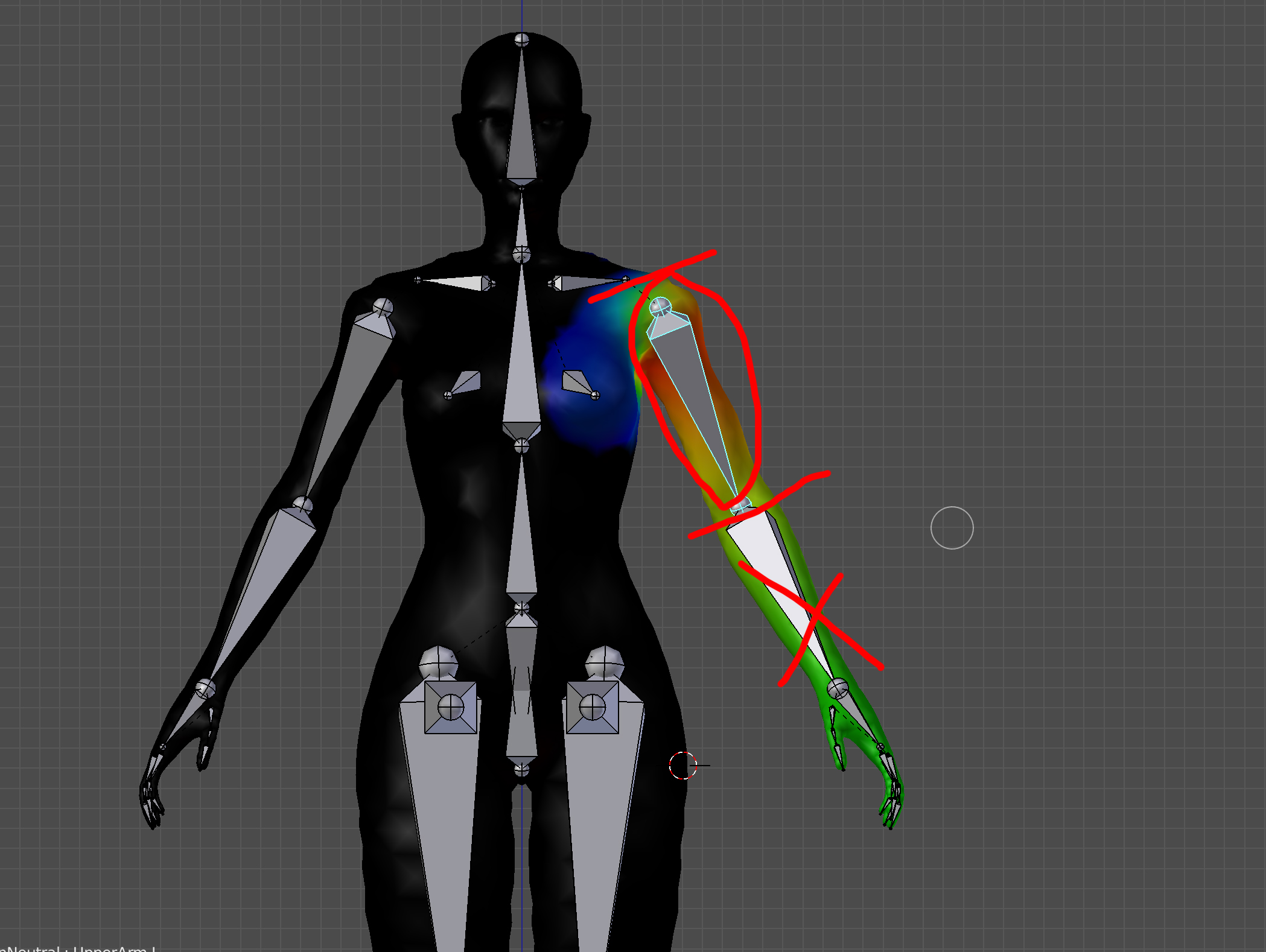 Problem: Character mesh not fully following bone rig - Animation and ...