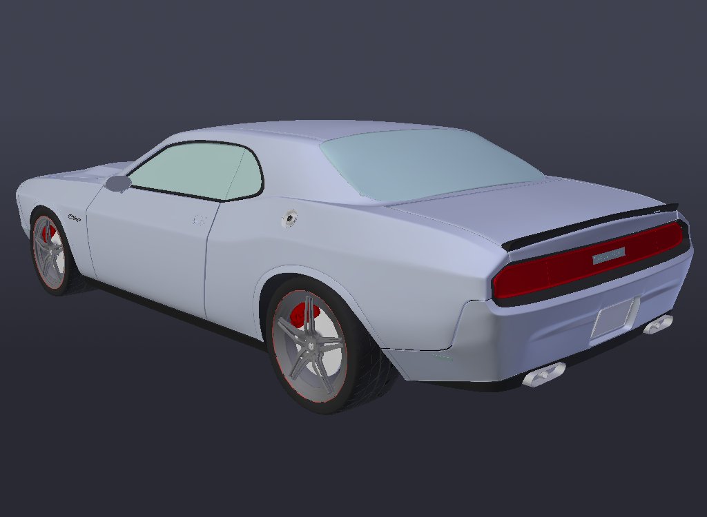 Dodge Challenger SRT - Works in Progress - Blender Artists Community