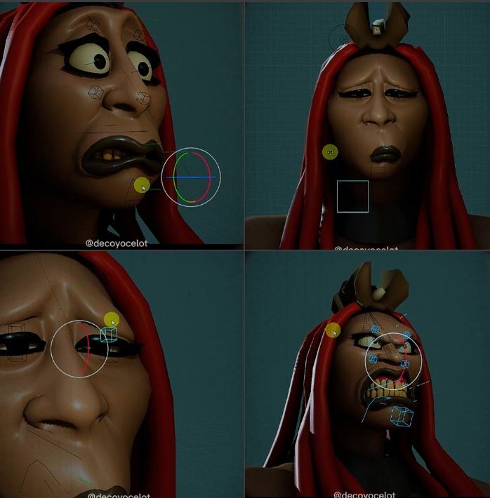 Posing Ideas Rig Face rig posing - Works in Progress - Blender Artists Community