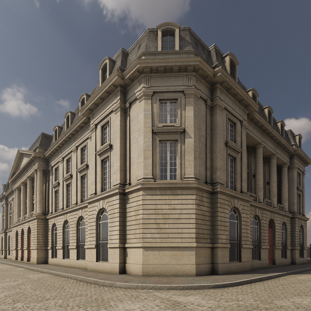 Classical building - Finished Projects - Blender Artists Community