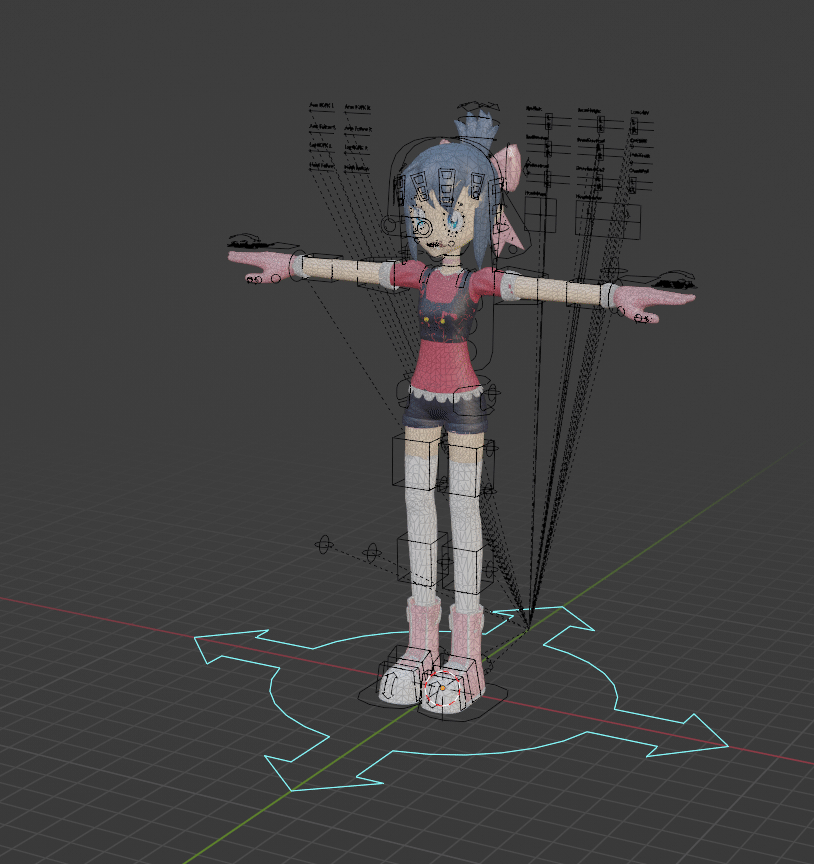Rest Charge Animation Apply as New Rest Pose Makes Bones Shrink - Animation and Rigging ...
