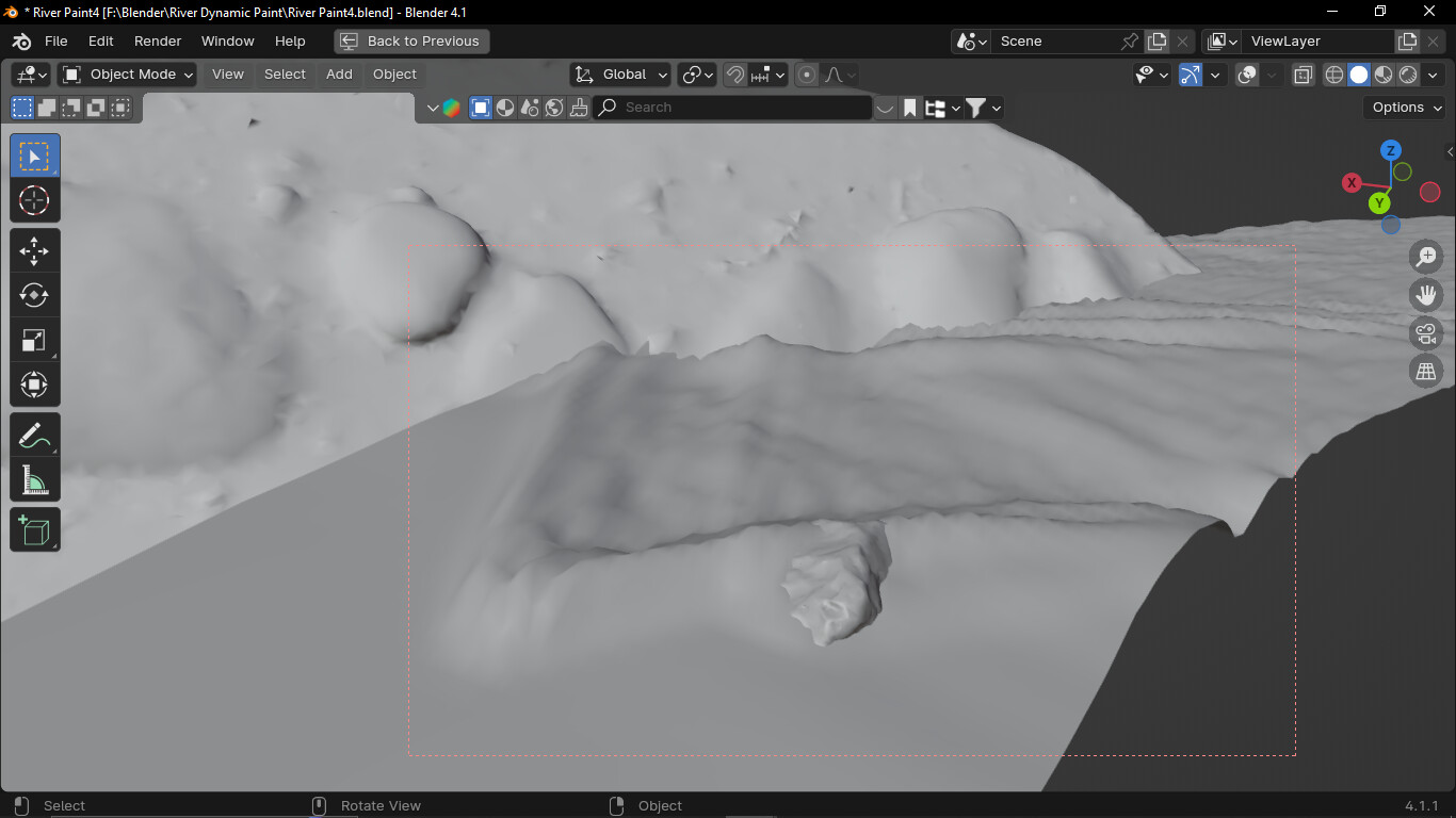 River water Animation with Dynamic Paint - Focused Critiques - Blender ...