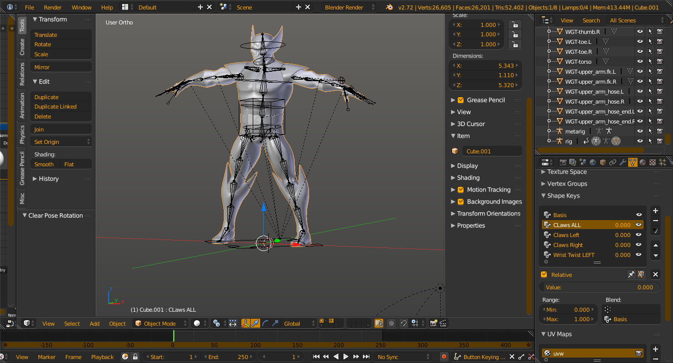 Shape Keys later destroy the mesh - Animation and Rigging - Blender ...