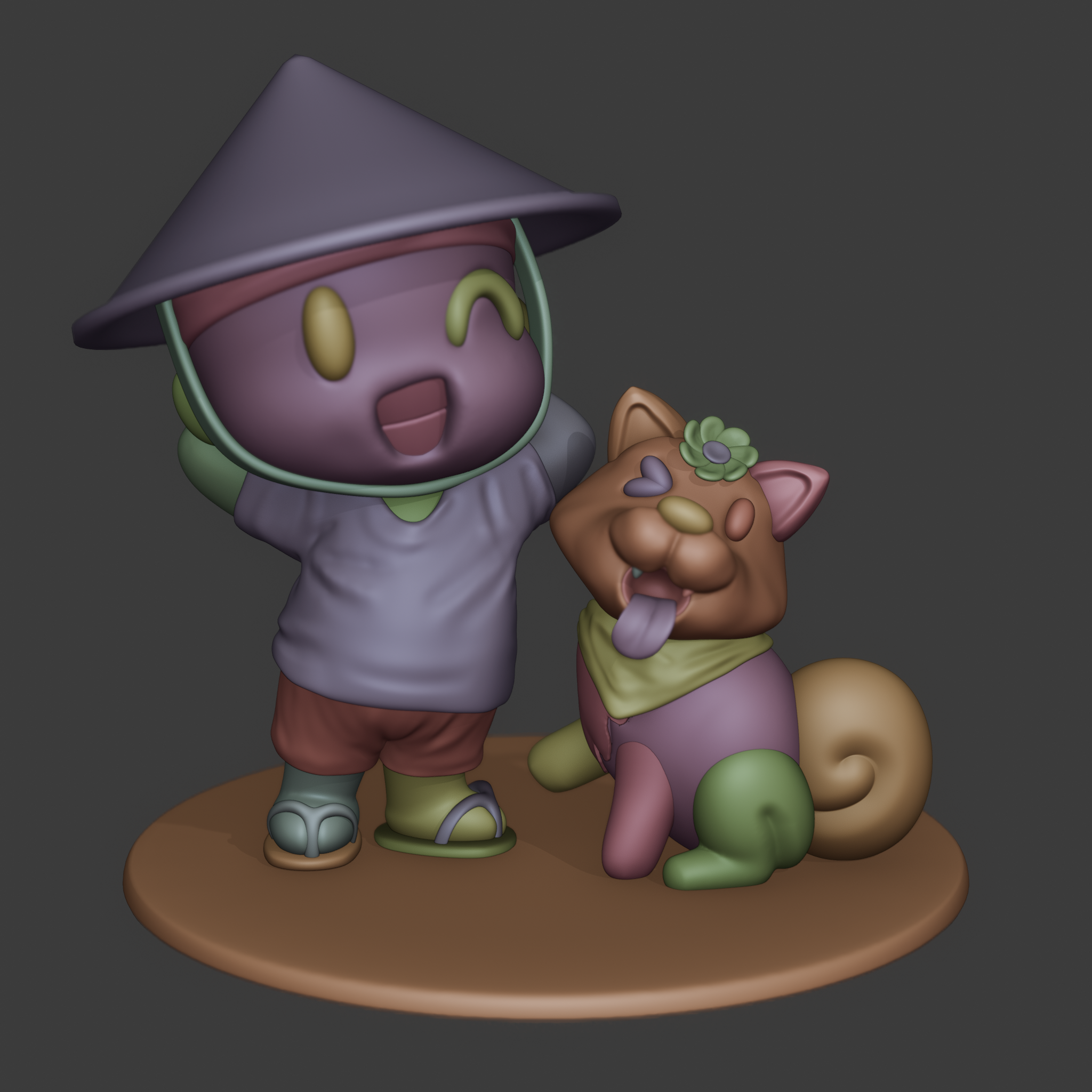クラフト・布製品 san-chan. San-Chan - Finished Projects - Blender Artists Community