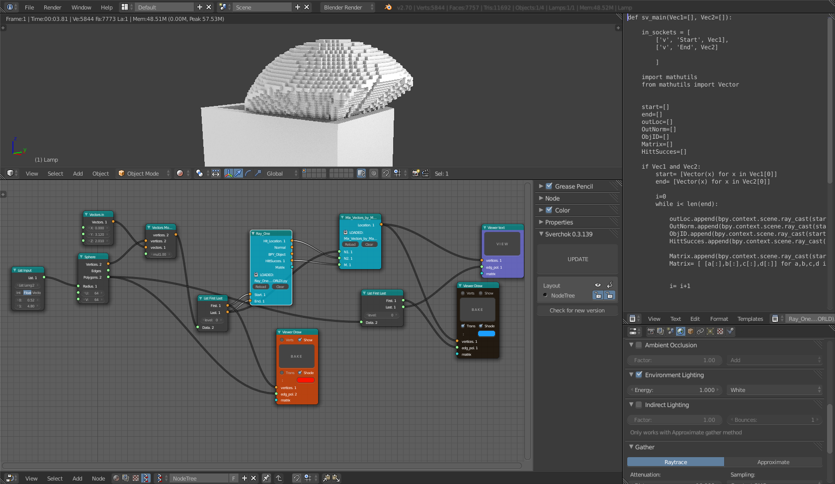 [WIP] Sverchok, parametric nodes for architects - Page 60 - Released ...