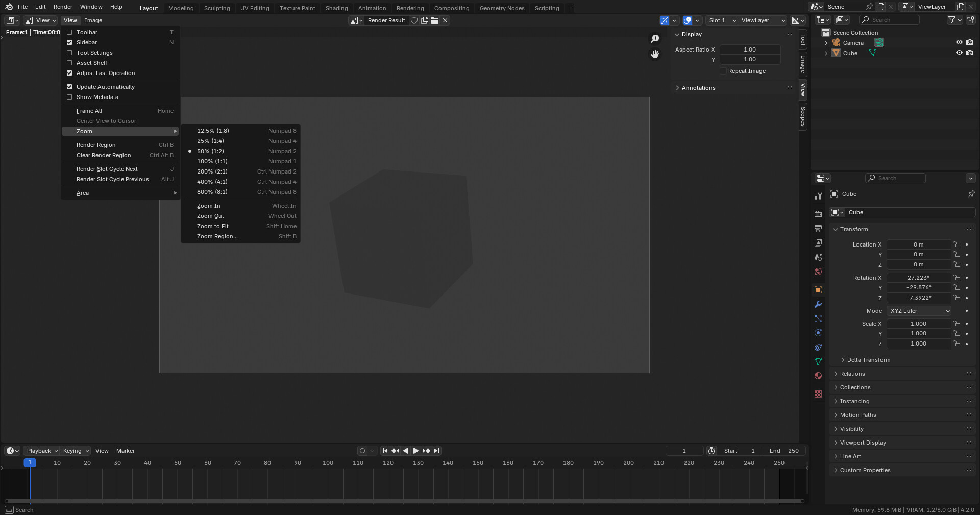 How To Set And View Zoom Levels In Blender Editors Basics How To Set And View Zoom Levels In Blender Editors Basics