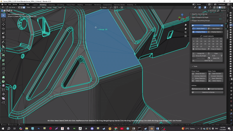 [Major Update] Polygon Smoothing Groups - Now with an Interactive ...