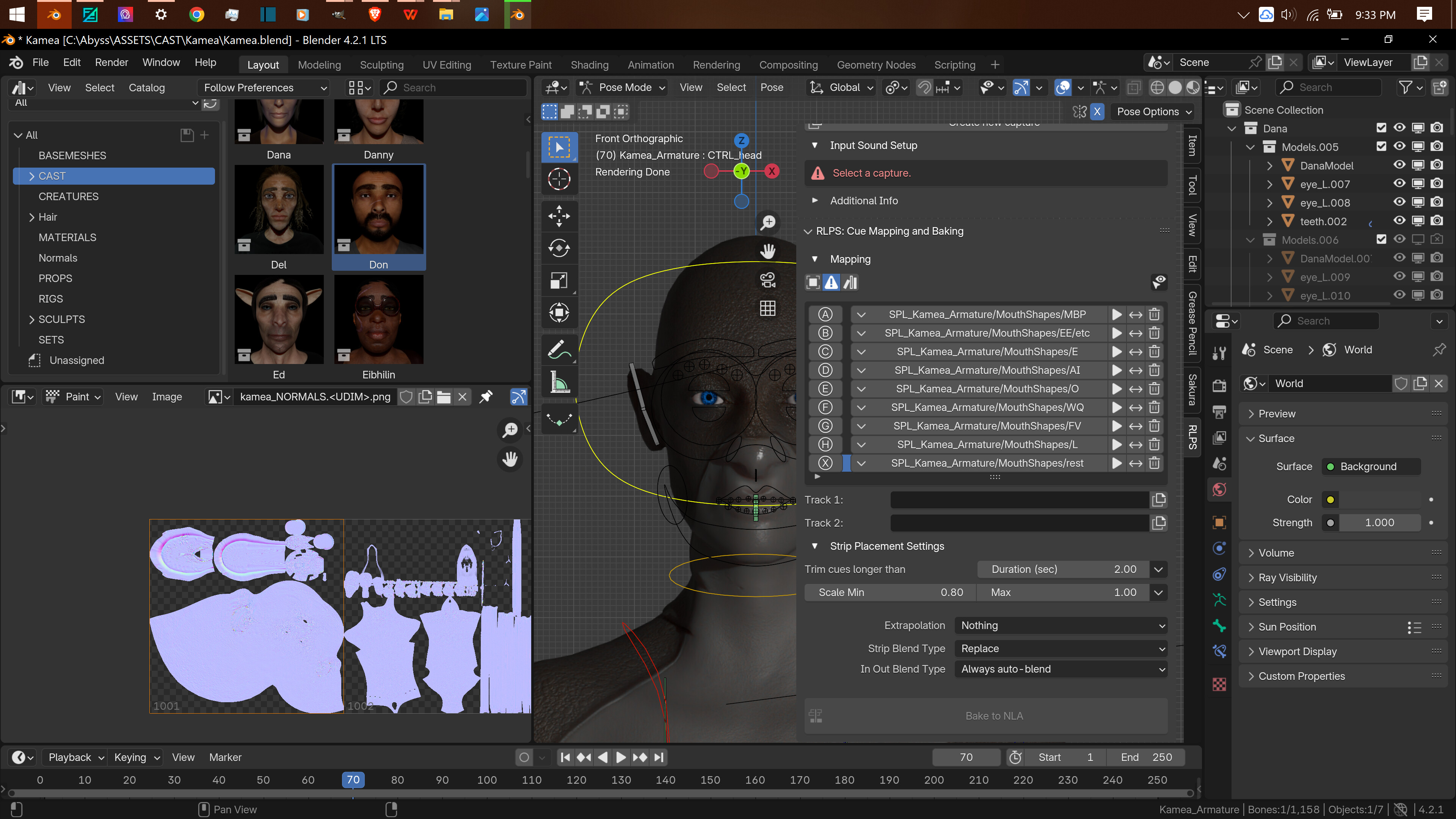 rhubard lip sync s - Animation and Rigging - Blender Artists Community