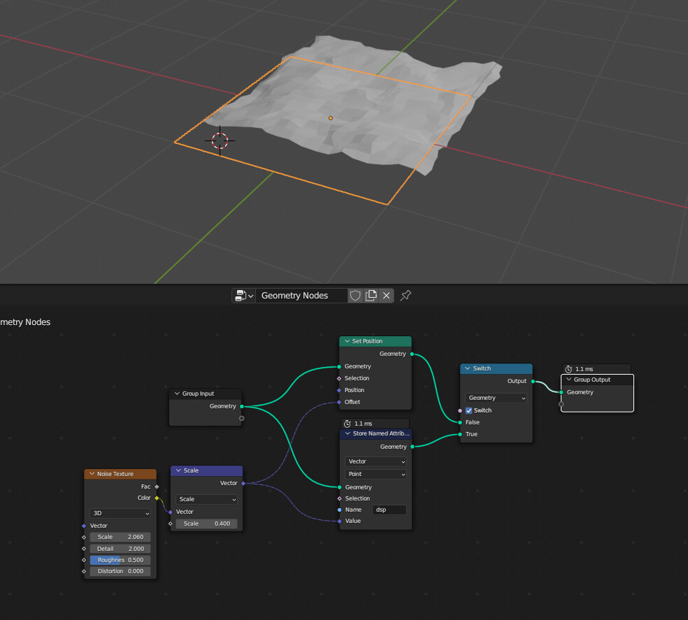 Displacement in geo nodes - #2 by sozap - Materials and Textures ...
