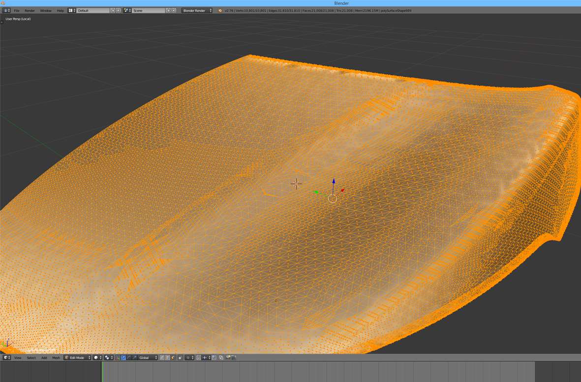 Strange imported fbx surface problem - Modeling - Blender Artists Community