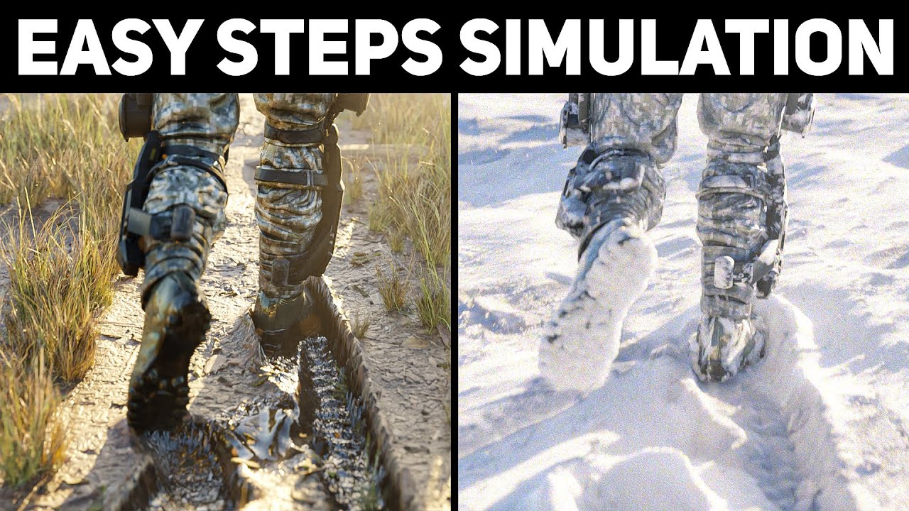 How to make crumbling/movable snow simulation - Particles and Physics ...