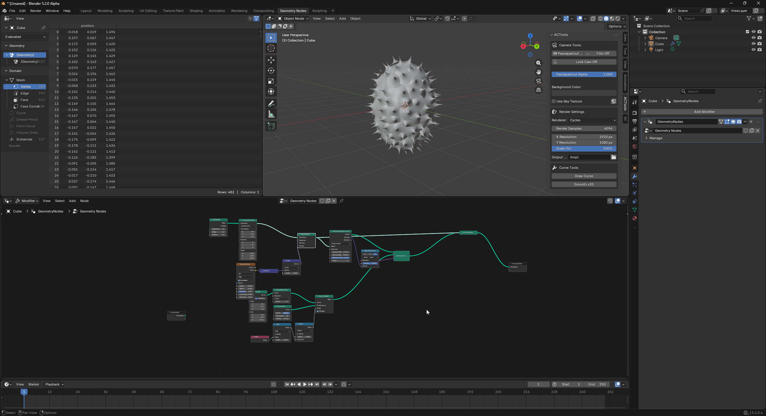 Procedural "Spike" Algorithm - Modeling - Blender Artists Community