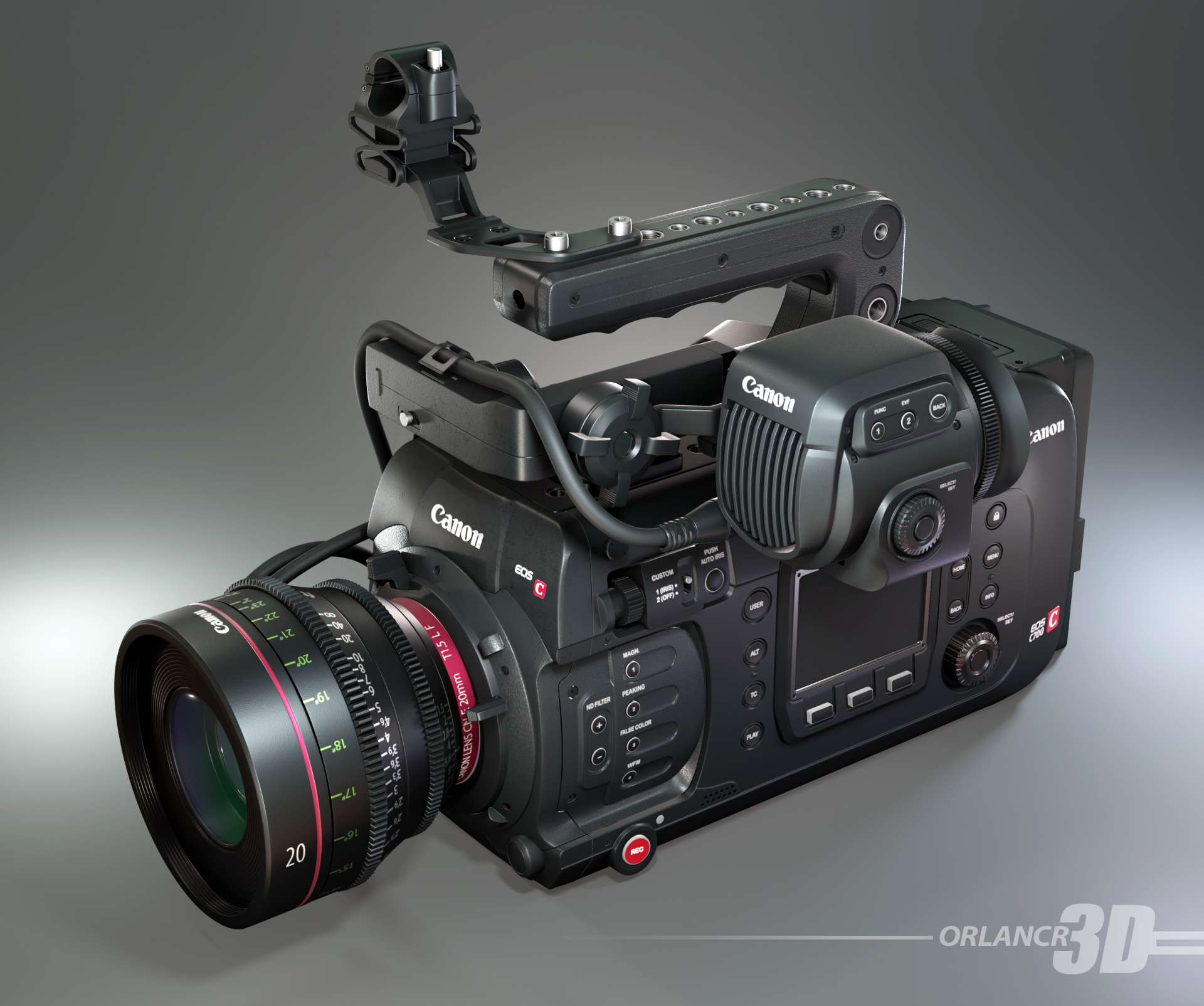 EOS C700 Video Camera - Projects - Blender