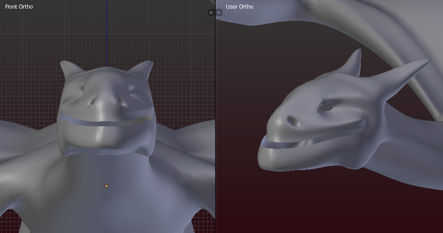 Currently making a 3D dragon model and I've been having issues with how  I'll make the head and the mouth, any tips on how I can do it? : r/blender
