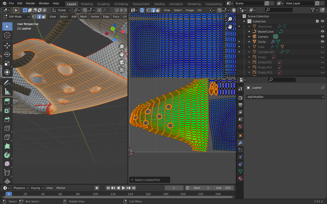 Problem with UV editing - Modeling - Blender Artists Community