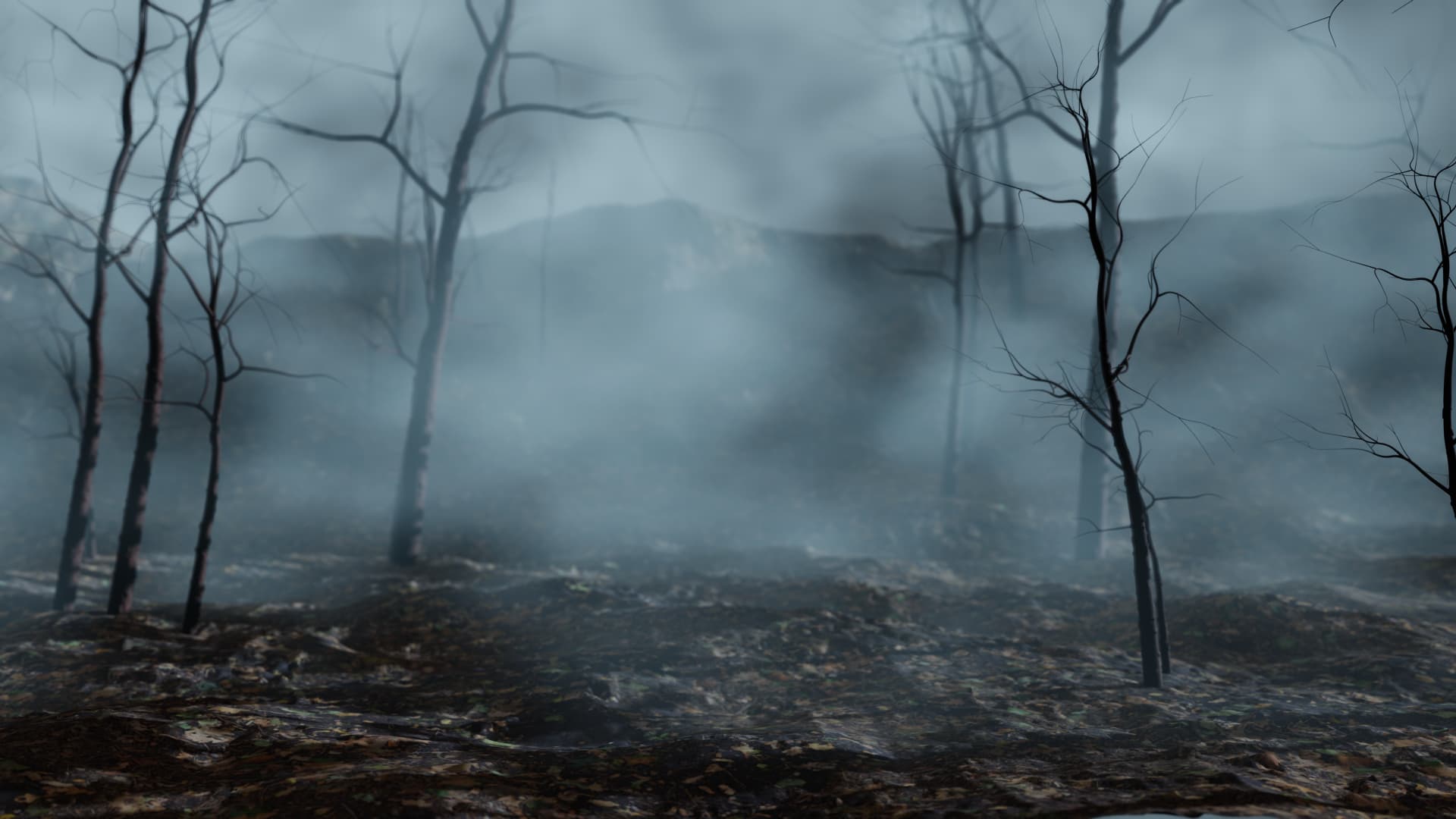 Dead Forest Wip Feedback Requested Works In Progress Blender Artists Community