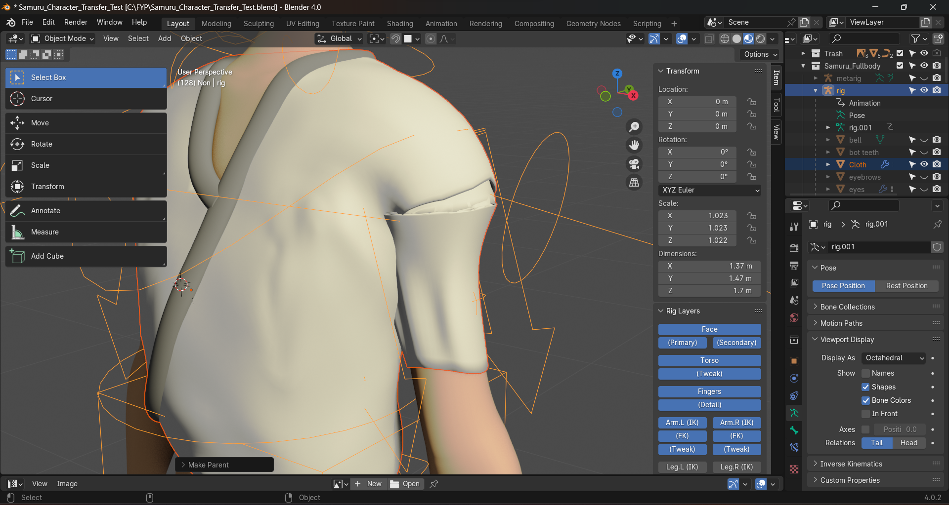 How do i fix the tear object area - Modeling - Blender Artists Community