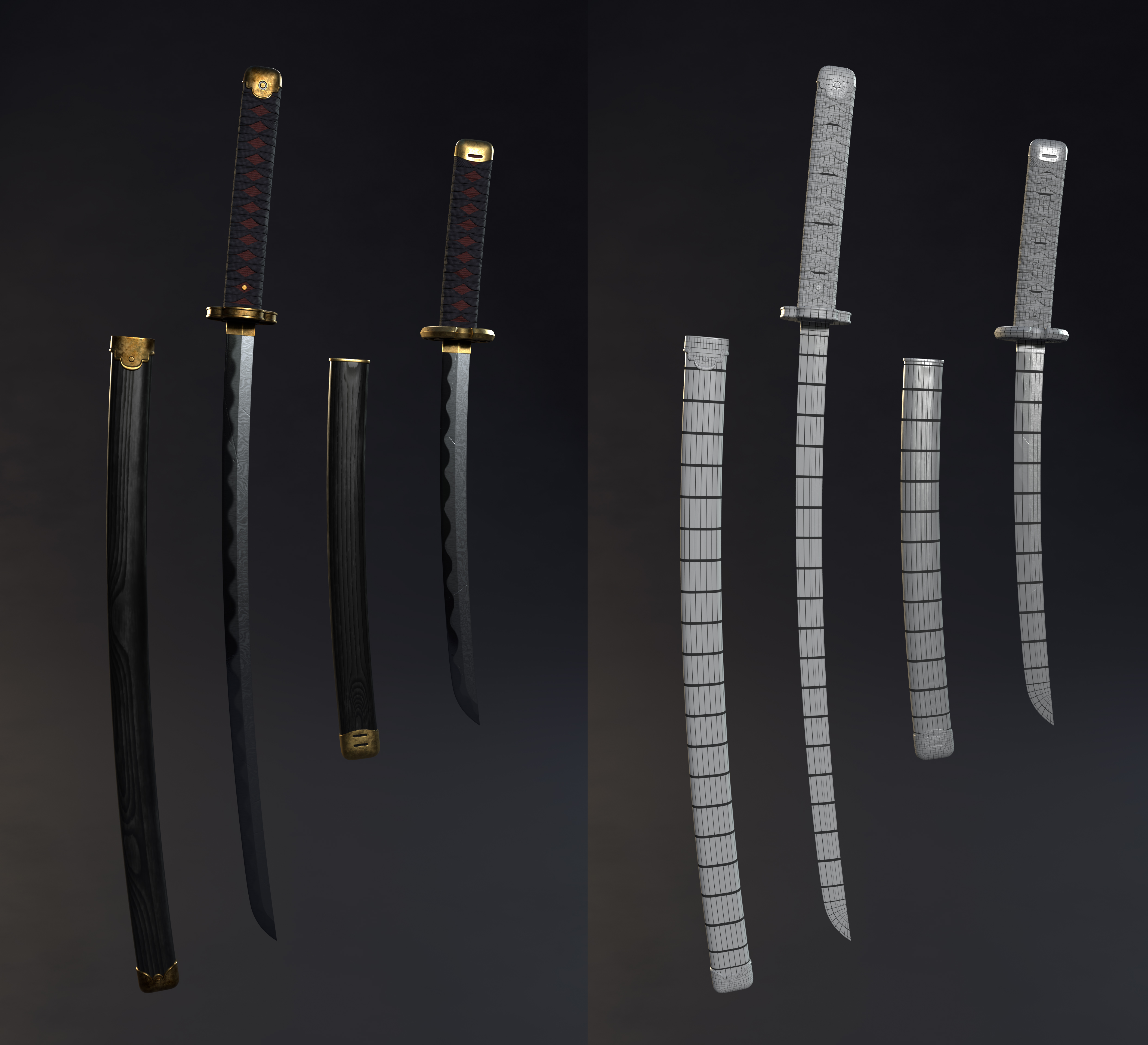 Katana ( Real Time Game ready ) - Finished Projects - Blender Artists  Community