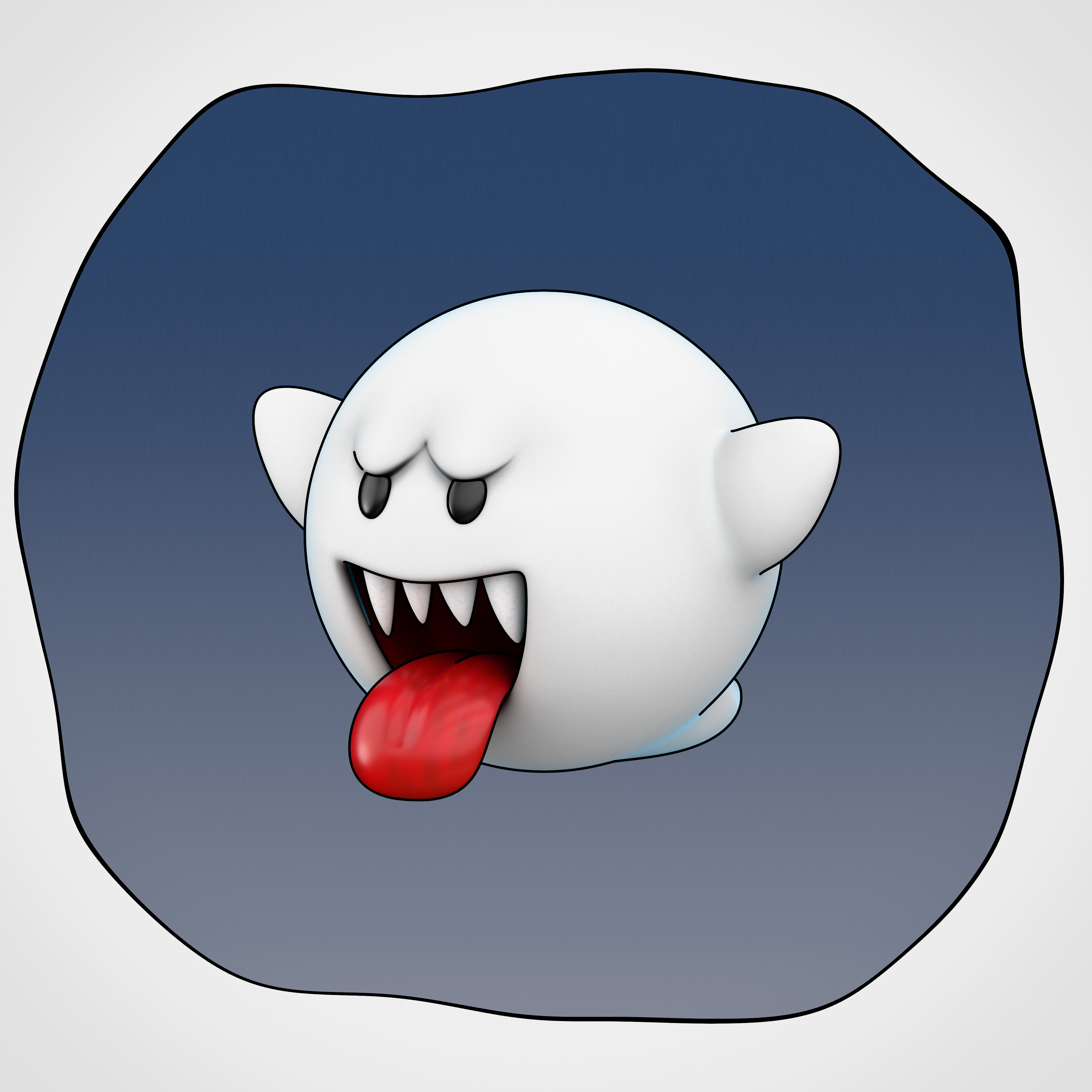 Boo, ghost - Finished Projects - Blender Artists Community
