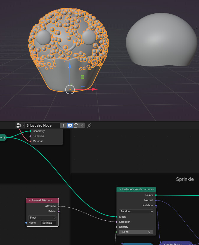 Get Vertex Group from an Object Info? Blender 4.0 - Modeling - Blender ...