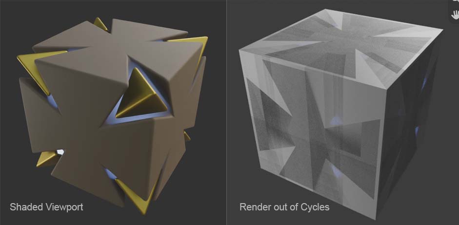 Crazy Looking Geometry Render VS Viewport - Lighting and Rendering ...
