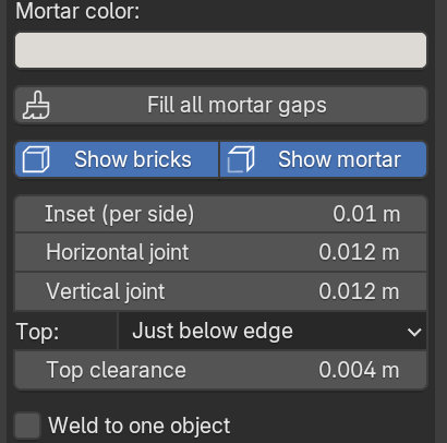 mortar