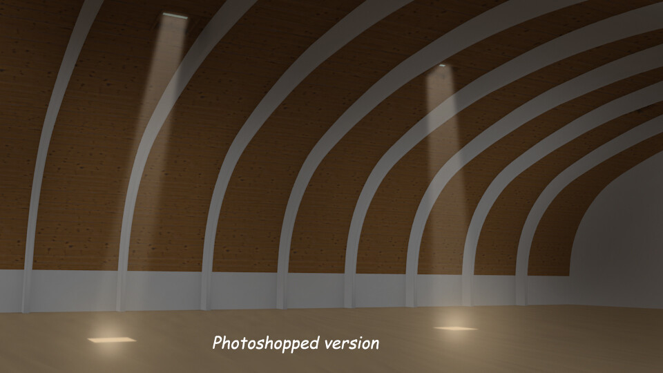 Light Filtering Through Rails Render Do I have to use cycles to get light beams and glare? - Lighting and ...