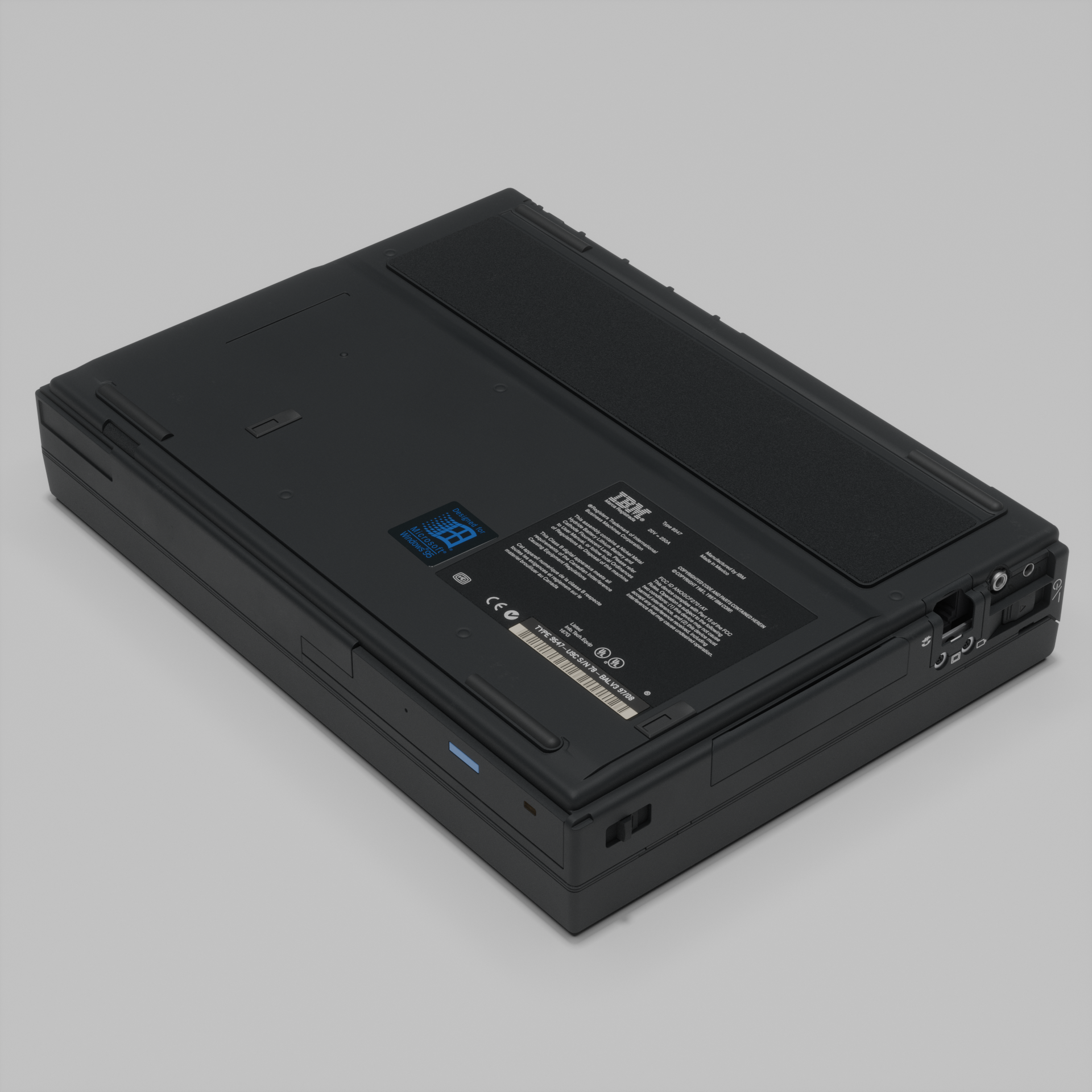 1997 IBM Thinkpad 760XL Type 9547 - Finished Projects - Blender