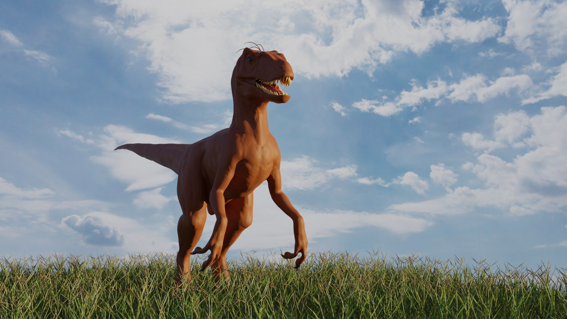 Visual Rapter Velociraptor sculpt - Works in Progress - Blender Artists Community
