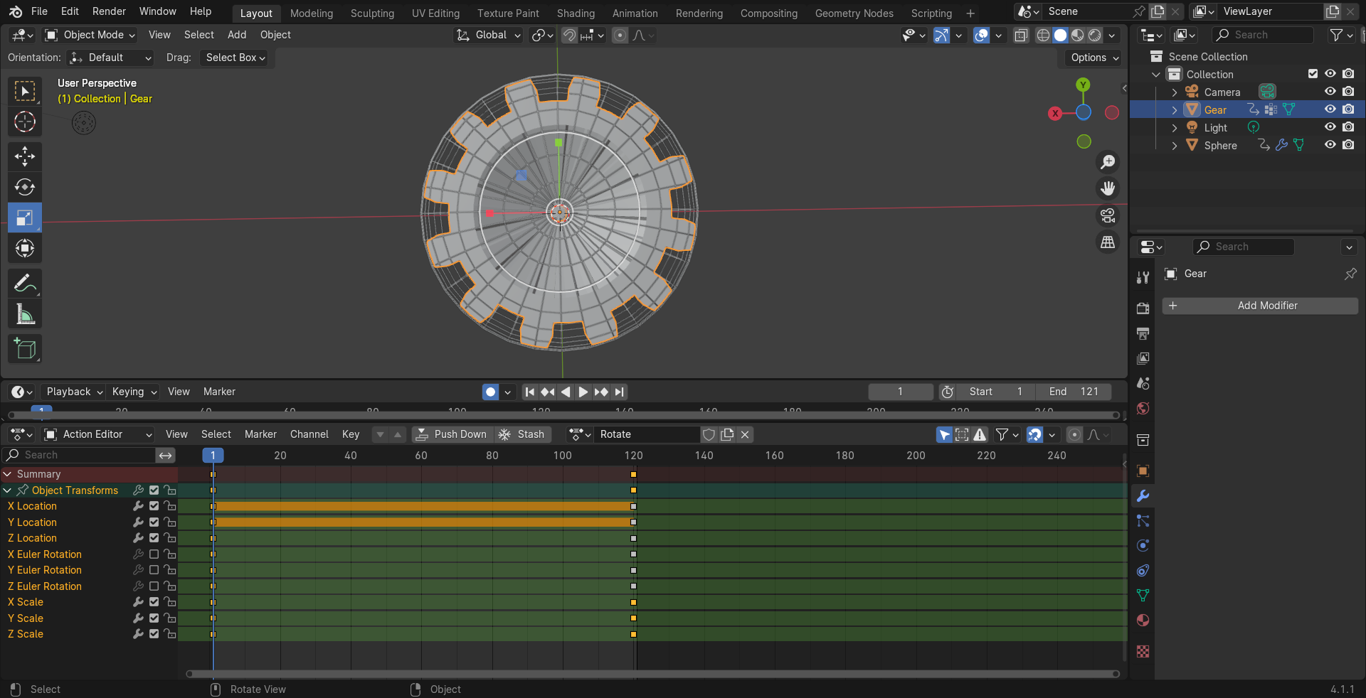 Mutiple Animation for an object with 2 meshes - Basics & Interface ...
