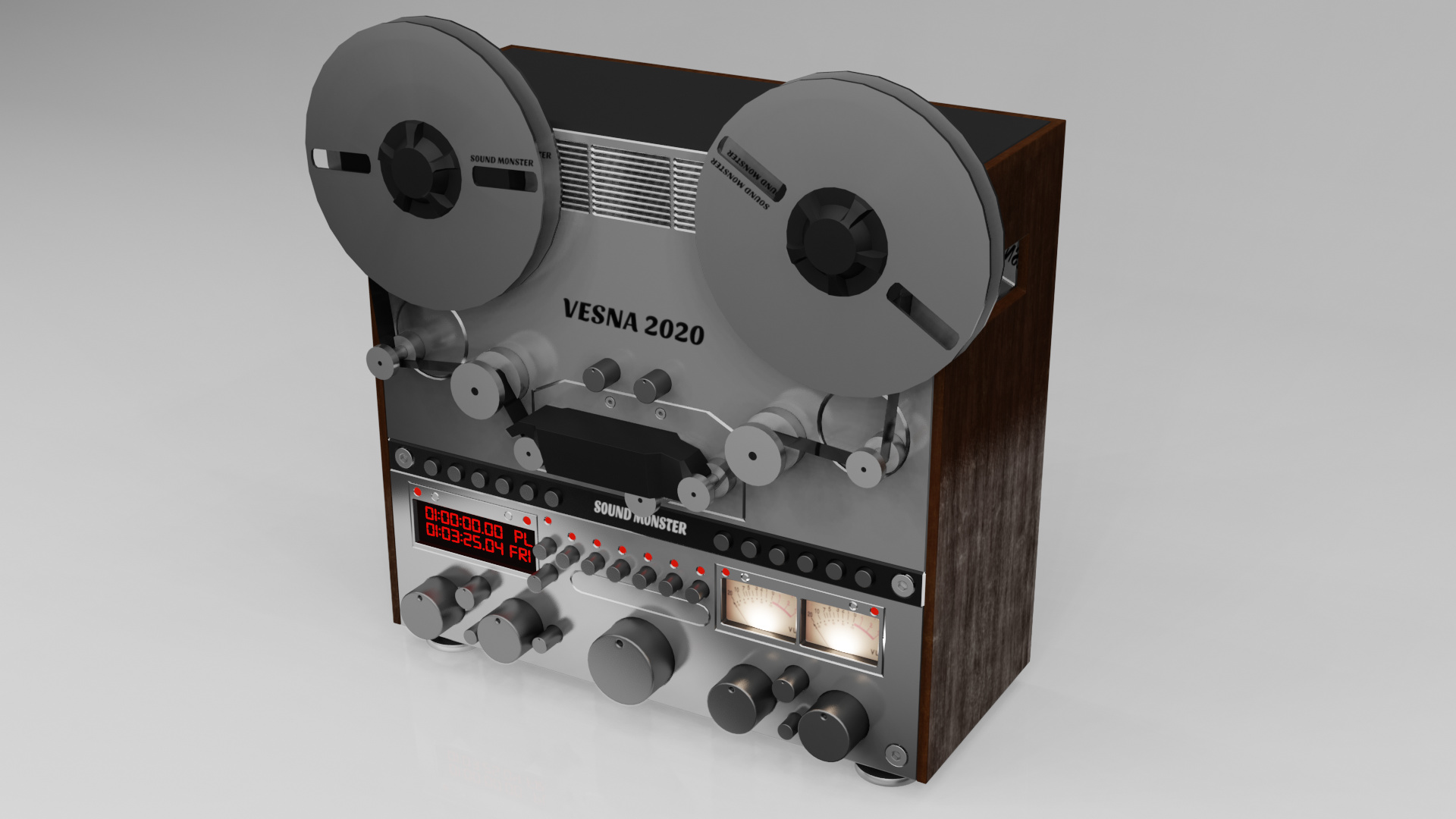 Reel tape recorder - Finished Projects - Blender Artists Community