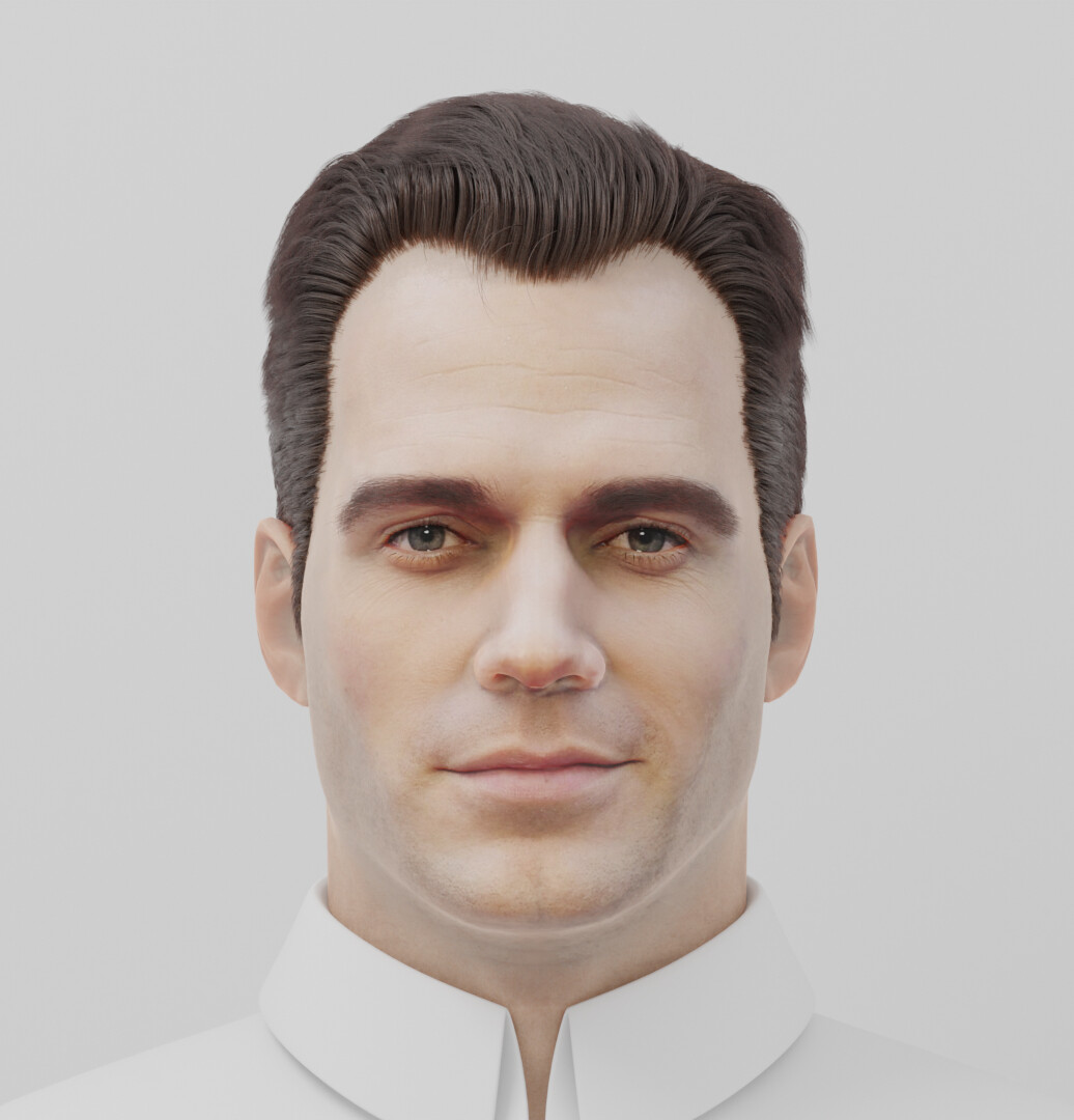 Male face - Finished Projects - Blender Artists Community