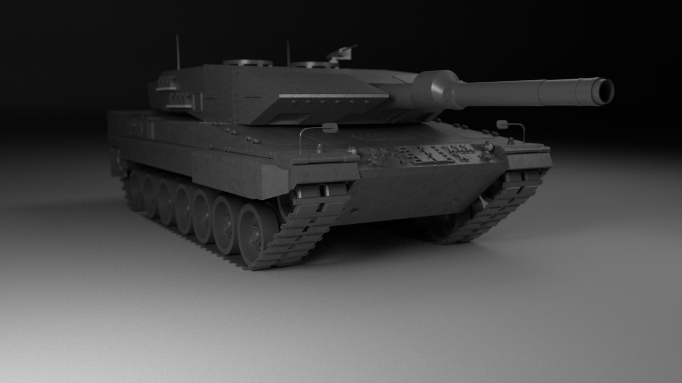 Leopard 2A5 - Finished Projects - Blender Artists Community