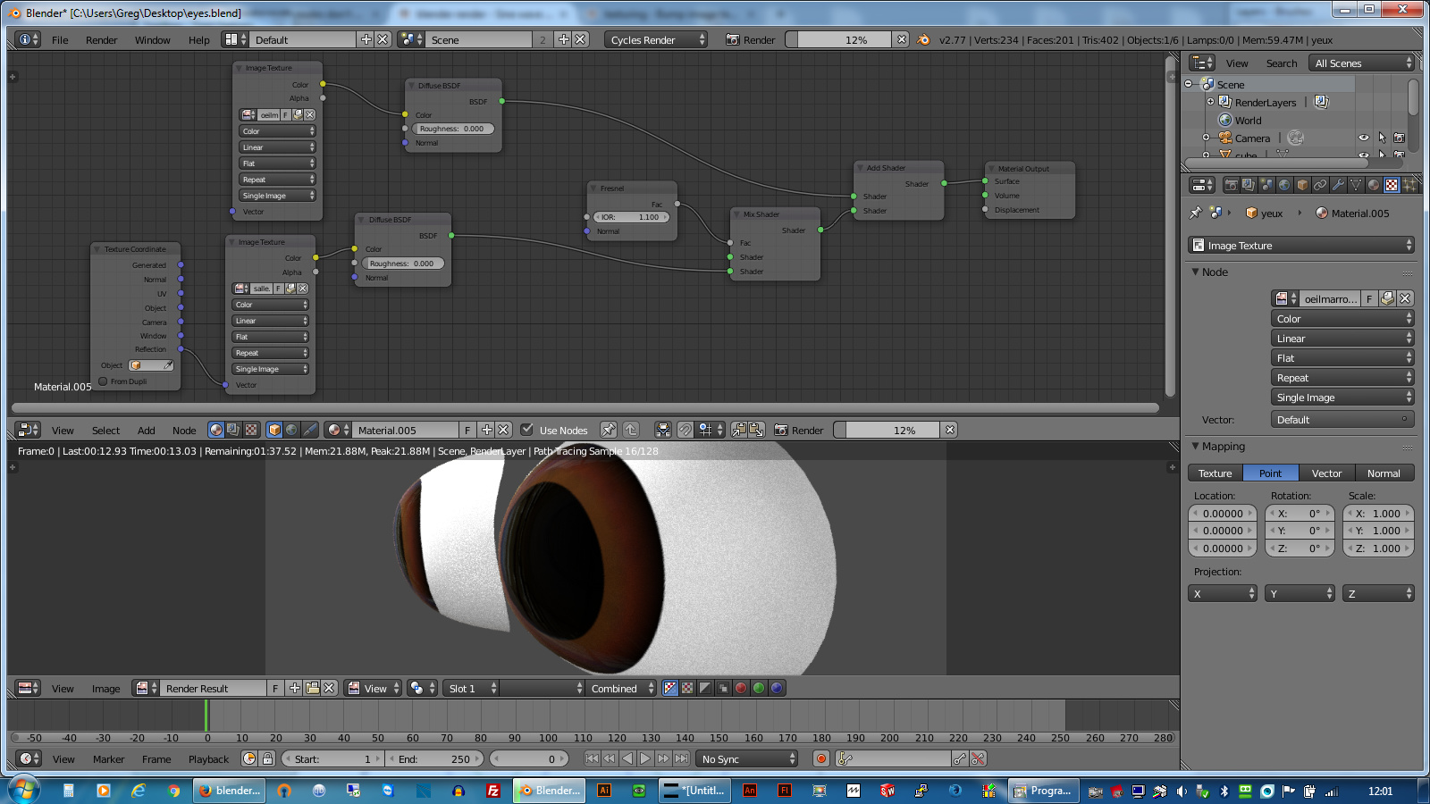 Math nodes don't work with cycle render - Lighting and Rendering ...