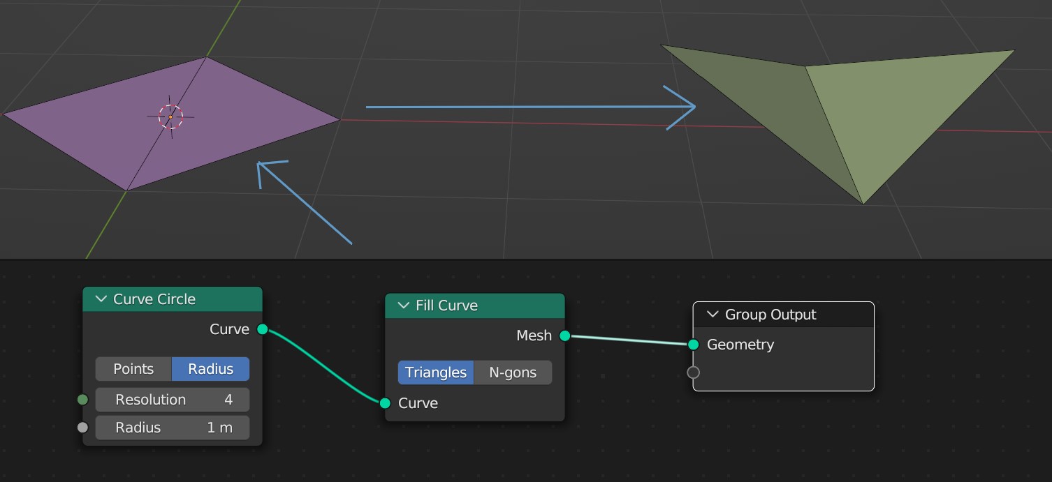 Bend Geometry Nodes Plane - Modeling - Blender Artists Community