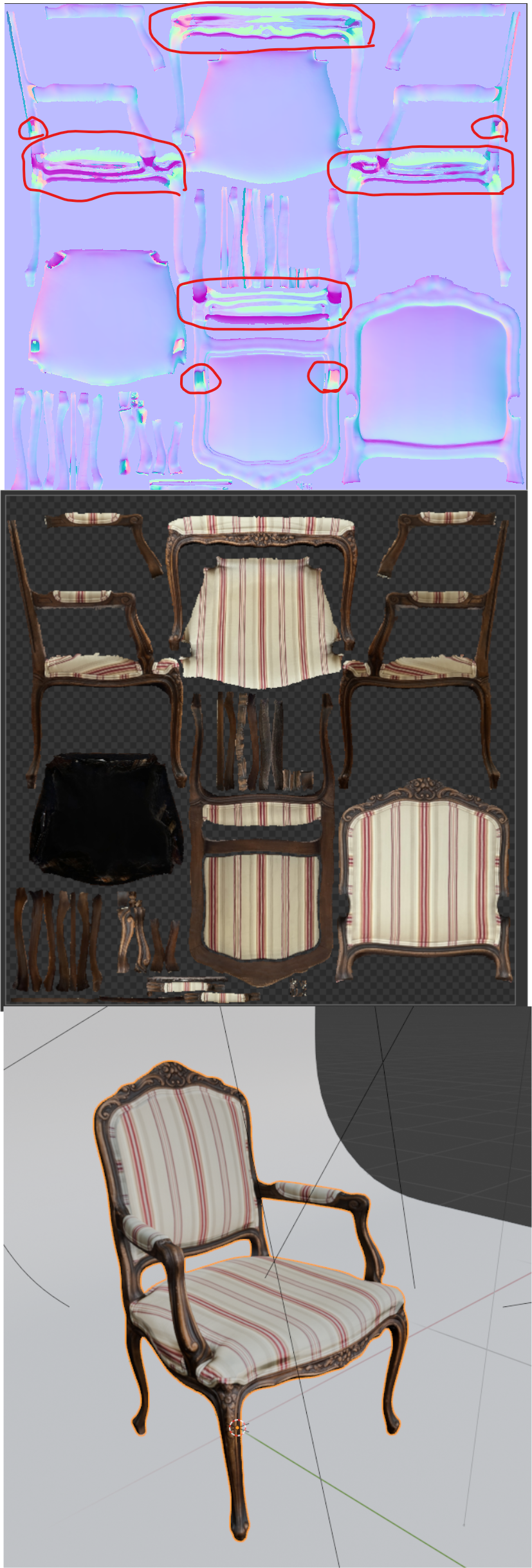 Normal Map Baking Artifact issues - Lighting and Rendering - Blender ...